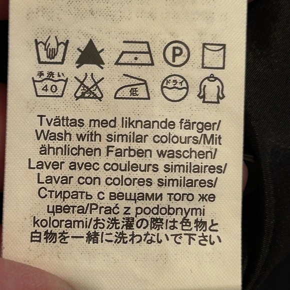 InWear Black Satin dress. Side zipper. Very Flattering! Never worn. - Picture 11 of 13